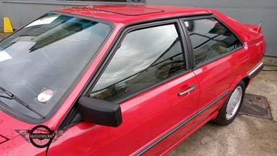 Lot 55 - 1988 AUDI COUPE GT