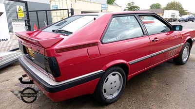 Lot 55 - 1988 AUDI COUPE GT