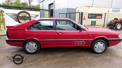 Lot 55 - 1988 AUDI COUPE GT