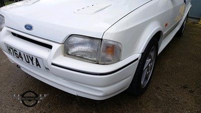 Lot 99 - 1990 FORD ESCORT XR3 INJ