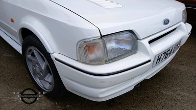 Lot 99 - 1990 FORD ESCORT XR3 INJ