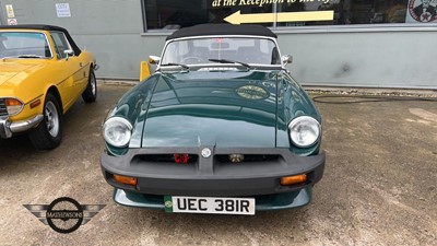 Lot 313 - 1977 MG B ROADSTER
