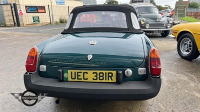 Lot 313 - 1977 MG B ROADSTER