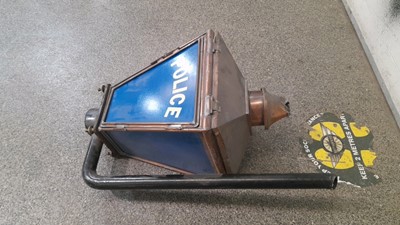 Lot 129 - POLICE STREET LAMP