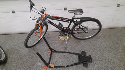 Lot 471 - APPOLO MOUNTAIN BIKE AND BIKE RACK