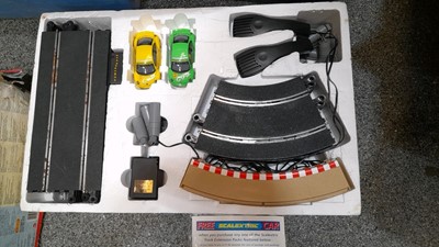 Lot 472 - 3 BOXES OF TRACK 2 SETS OF SCALEXTRIC'S