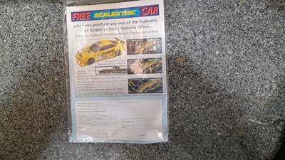 Lot 472 - 3 BOXES OF TRACK 2 SETS OF SCALEXTRIC'S