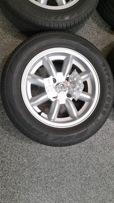 Lot 388 - MGB  SET OF 4 MINATOR 15" 5.5J ET20 WHEELS AND TYRES
