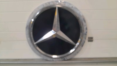 Lot 255 - MERCEDES PLASTIC SIGN 30" DIA