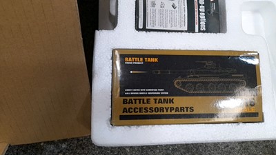 Lot 203 - REMOTE CONTROL TIGER 1/16 SCALE TANK