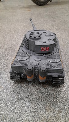 Lot 203 - REMOTE CONTROL TIGER 1/16 SCALE TANK