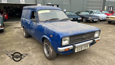 Lot 86 - 1980 FORD ESCORT 45 1300 AUTO