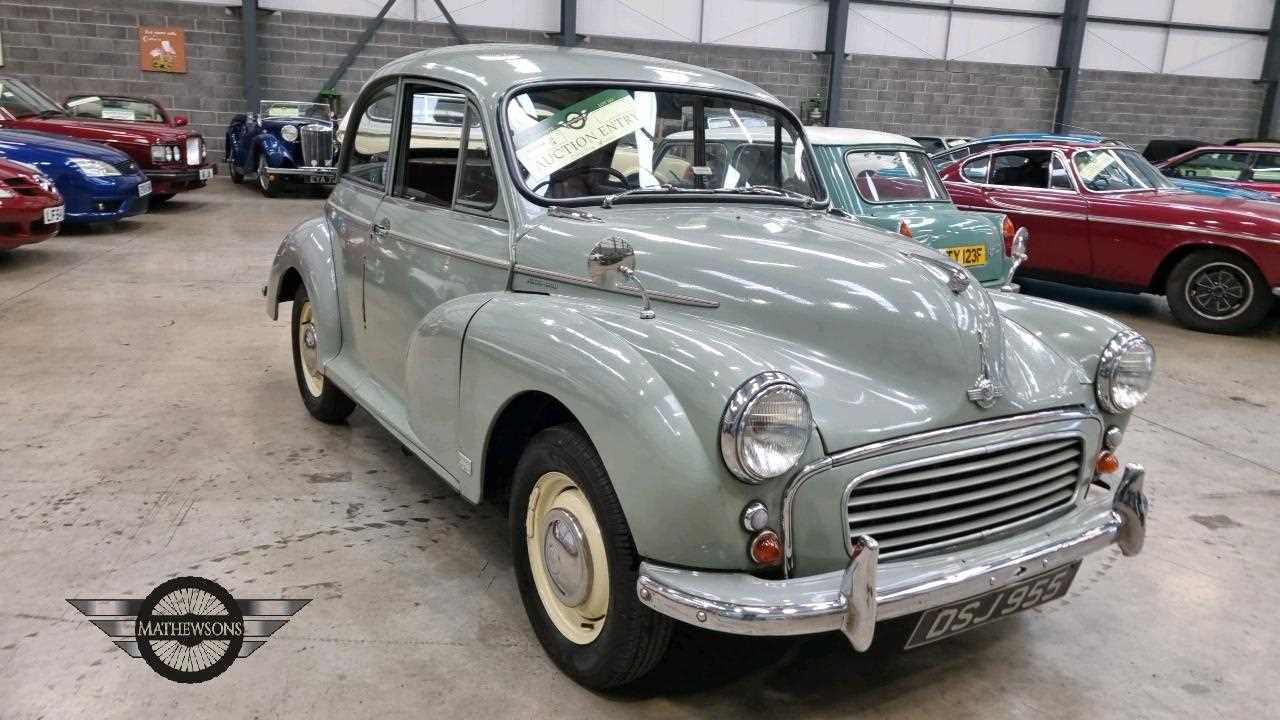 Lot 24 - 1958 MORRIS MINOR 1000