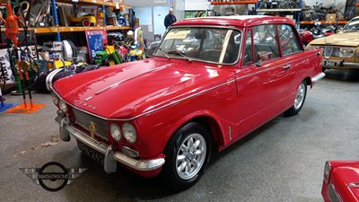 Lot 218 - 1962 TRIUMPH VITESSE