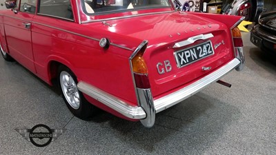 Lot 218 - 1962 TRIUMPH VITESSE