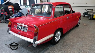 Lot 218 - 1962 TRIUMPH VITESSE
