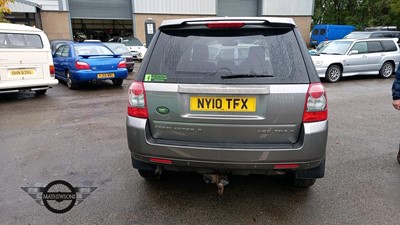 Lot 168 - 2010 LAND ROVER FREELANDER HSE TD4 E