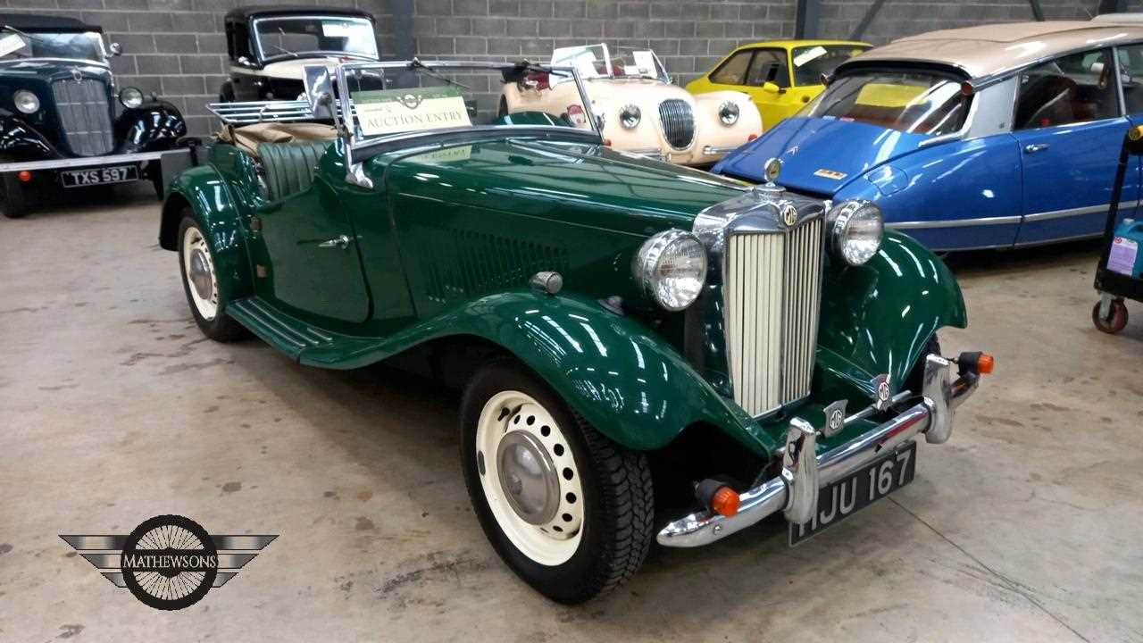 Lot 16 - 1951 MG TD/TF