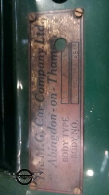 Lot 16 - 1951 MG TD/TF