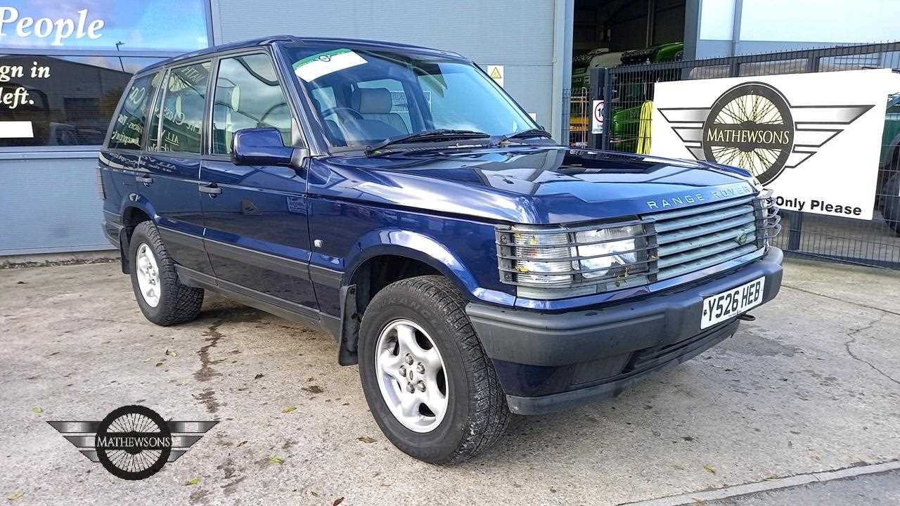 Lot 178 - 2001 LAND ROVER RANGE ROVER COUNTY AUTO