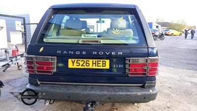 Lot 178 - 2001 LAND ROVER RANGE ROVER COUNTY AUTO