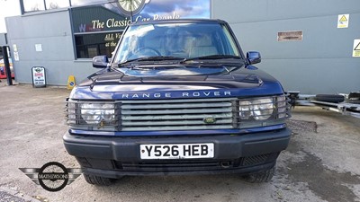 Lot 178 - 2001 LAND ROVER RANGE ROVER COUNTY AUTO