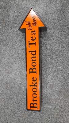 Lot 69 - BROOKE BOND TEA ARROW SIGN