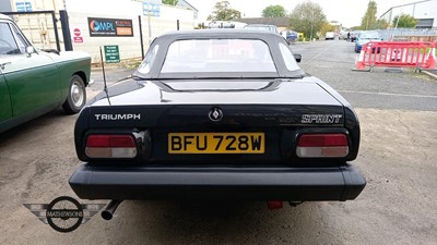 Lot 112 - 1981 TRIUMPH TR7 CONVERTIBLE