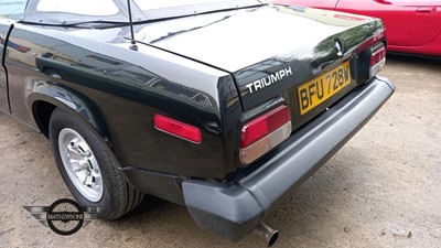 Lot 112 - 1981 TRIUMPH TR7 CONVERTIBLE