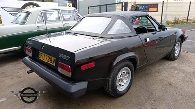 Lot 112 - 1981 TRIUMPH TR7 CONVERTIBLE