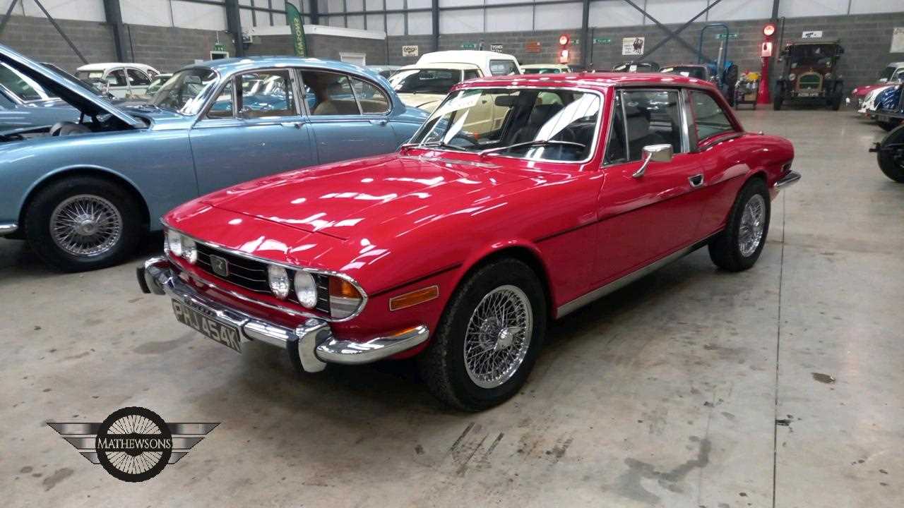 Lot 62 - 1972 TRIUMPH STAG