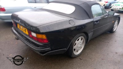 Lot 72 - 1989 PORSCHE 944 S2