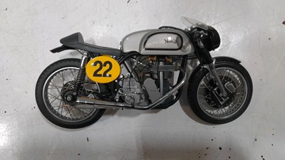 Lot 368 - MINICHAMPS 1.12 SCALE NORTON MANX RAY PETTY