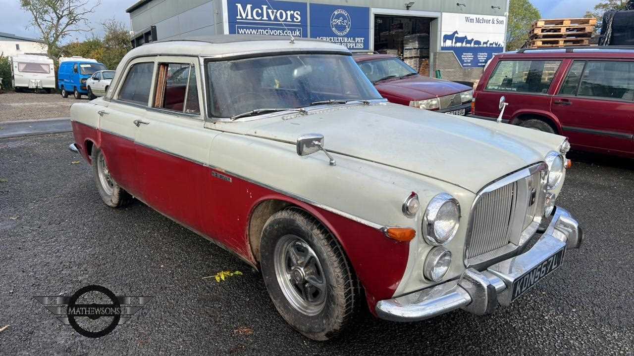 Lot 652 - 1972 ROVER P5 3.5 LITRE AUTO