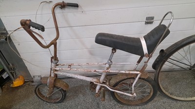 Lot 163 - 2X BICYCLES  1X HALFORDS LADIES & 1X RALEIGH TOMOHAWK