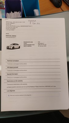 Lot 19 - 2009 BMW M3 SEMI AUTO
