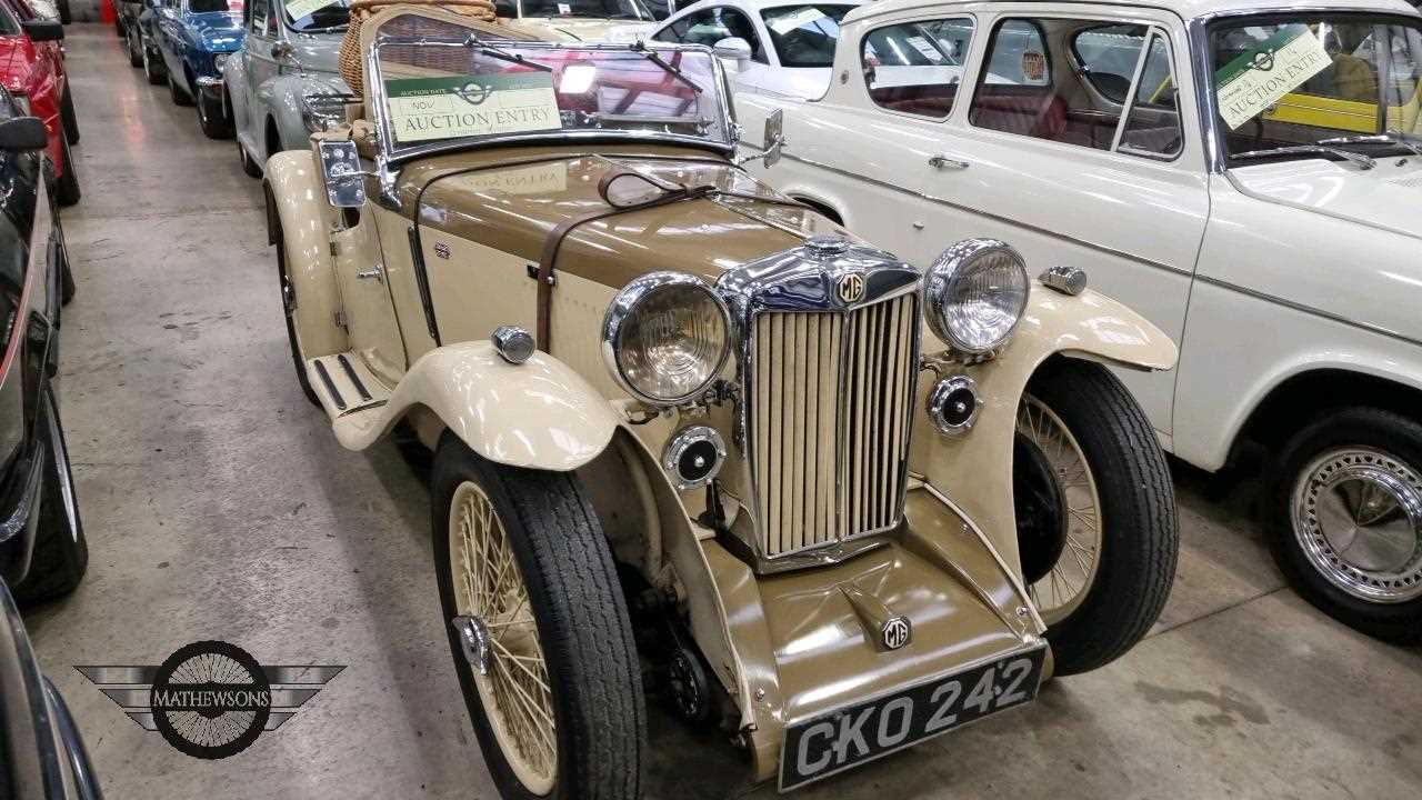 Lot 249 - 1936 MG PB MIDGET