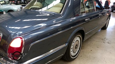 Lot 119 - 2001 ROLLS ROYCE SILVER SERAPH AUTO