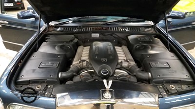 Lot 119 - 2001 ROLLS ROYCE SILVER SERAPH AUTO