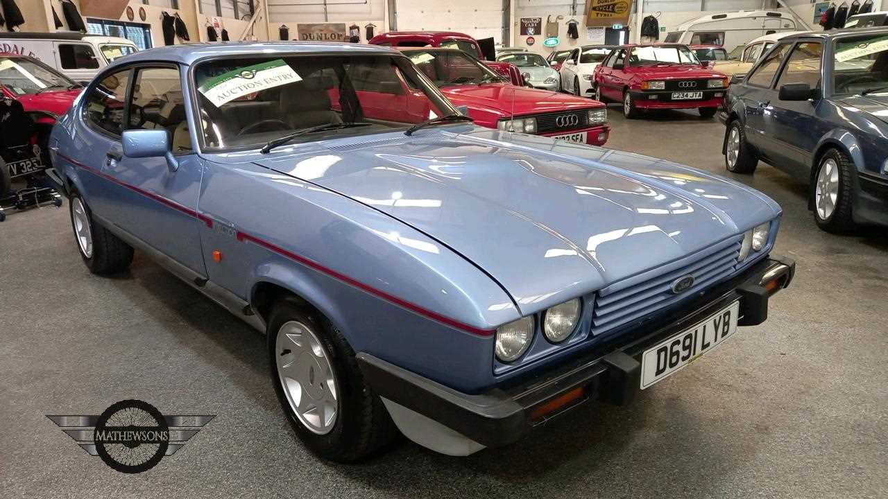 Lot 52 - 1986 FORD CAPRI 2.8i INJECTION
