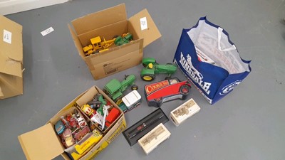 Lot 466 - BOXES OF ASSORTED TOYS & MODELS