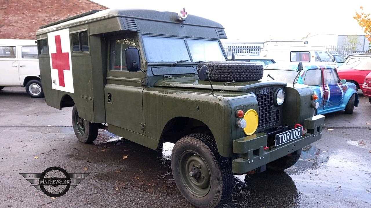 Lot 48 - 1969 LAND ROVER MARK 2A MILITARY AMBULANCE