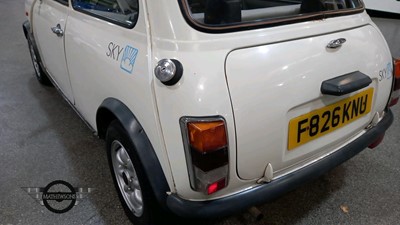 Lot 593 - 1989 AUSTIN MINI SKY ROSE