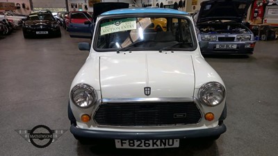 Lot 593 - 1989 AUSTIN MINI SKY ROSE