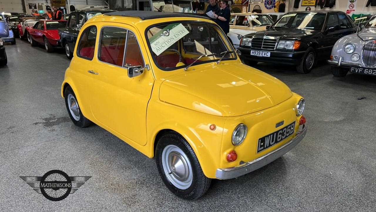 Lot 242 - 1966 FIAT 500 D