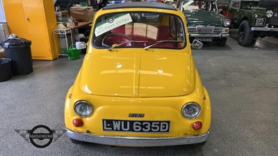 Lot 242 - 1966 FIAT 500 D