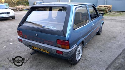 Lot 197 - 1985 MG METRO