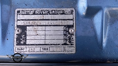 Lot 197 - 1985 MG METRO