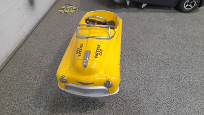 Lot 76 - CHILDS PEDAL CAR  ( YELLOW TAXI )