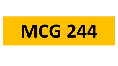 Lot 132-11 - REGISTRATION ON RETENTION - MCG 244